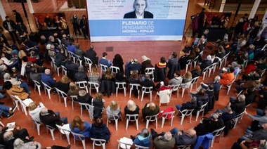 "Sin unidad, se viene el fascismo": el escenario político, tema central en el Plenario de Pensamiento Nacional y Popular Horacio González