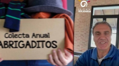 El Cabezón Ruggeri, otro famoso que se sumó a la campaña e La Plata Solidaria
