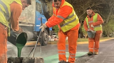 Y todo a pedal: arrancó la construcción de una nueva ciclovía que unirá Tolosa con la Avenida Antártida