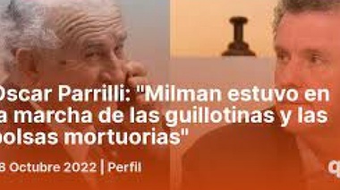 "Cuando la maten yo voy a estar en la Costa": Parrilli reveló los vículos de Milman con Revolución Federal y las marchas de la guillotina