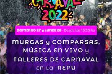 Se suspendió el Carnval en la Repu y seguirá el lunes