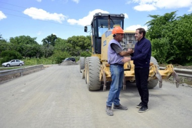 Anunciaron el ensanche de la calle 467 para favorecer la producción hortícola