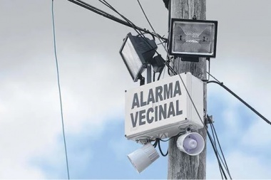 Proponen que en los barrios donde hay alarmas vecinales se pague la mitad de la Tasa de Seguridad