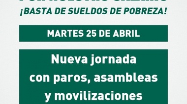 Sueldos de pobreza: trabajadorxs de Prensa en otra jornada de paros, asambleas y moviizaciones