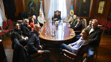 Trabajo, producción y desarrollo: Garro se reunió con referentes de la CGT