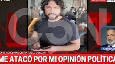 Enfermos de odio: una pareja agredió al periodista Pabo Duggan cuando almorzaba con su esposa y su pequeño hijo