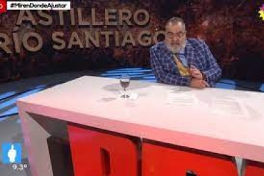 Indignación en el Astilero por un "informe" de Lanata: "respuesta a las mentiras"