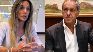 Malena Galmarini le dijo a Scioli lo que piensa el peronismo y el país entero