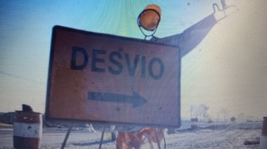 ¿Reir o llorar?: el gobierno nacional le paraliza a Secco una obra clave y le pone muñecos en lugar de obreros