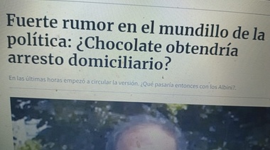 Diario Full te lo cantó: Chocolate se va a la casa y ahora los Albini esperan lo mismo