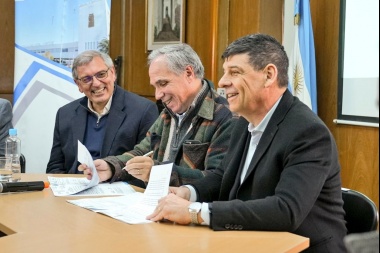 En Florencio Varela: convenio entre AUBASA y la Universidad Jauretche para la creación de un campus deportivo