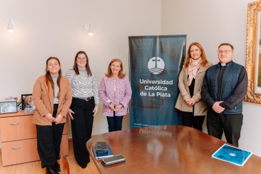 Inclusión: Edelap la Universidad Católica de La Plata y Cáritas se comprometieron a realizar capacitaciones a emprendedores locales