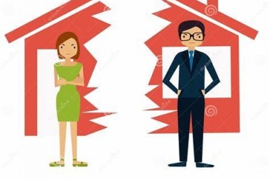 Tremendo fallo: la esposa se queda con la vivienda porque el ex marido se borró y no pagó cuota alimentaria