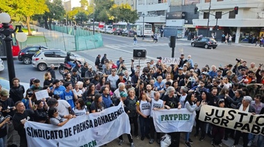 Pidieron : "fuera, Bullrich, fuera": contundente camarazo en La Plata contra la represión que hirió gravemente a Pablo Grillo