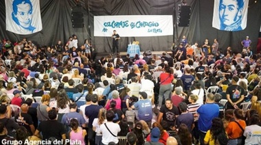 "Gobierno criminal, enemigo del pueblo": Grabois sacudió a la militancia durante su presencia en La Plata