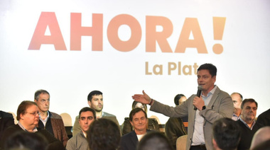 Lanzaron en La Plata el espacio Ahora, como opción por el medio de la grieta