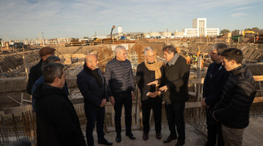 Las que no se ven son las que más se sienten: Secco destacó el avance de la obra de la planta potabilizadora para La Plata, Berisso y Ensenada