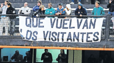 Hinchas si, barras no: vuelve el fútbol con visitantes bajo estrictas condiciones de seguridad