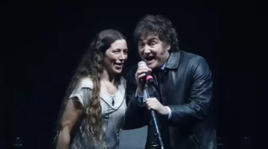 País generoso: una corista de la banda musical de Milei ocuparía una banca en el Congreso