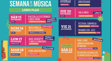 La Plata cumple años: ocho días de música para todos y todas