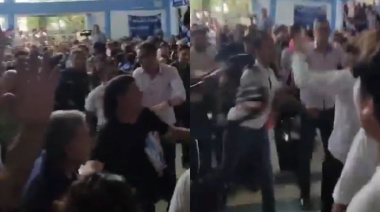 José Sin Paz: piñas, sillazos y batahola en la jura de concejales en el distrito de Mario Ishii