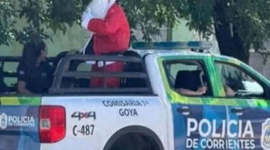Reproches y piñas: escándalo con un Papa Noel correntino por un regalo que no llevó hace muchos años