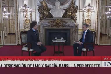 En otro reportaje a puro centro para que cabecee, Milei desparramó críticas, chicanas y descalificaciones