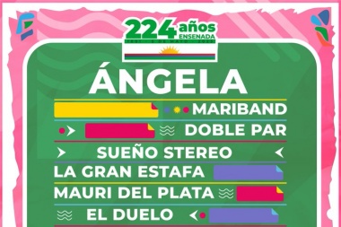 Aniversario de Ensenada: sin desfile por la lluvia pero el sábado gran fiesta con Ángela Leiva y artistas locales