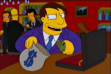 Ni en Los Simpson: el Intendente macrista de Zárate creó una tasa municipal que habrá que pagar por la inundación