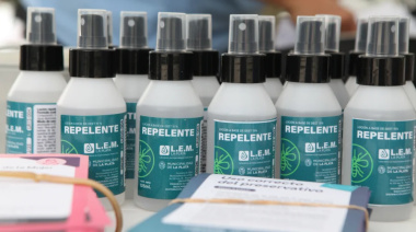 Juira bicho, dengue malo: la Muni platense repartió 25 mil spray de repelente contra mosquitos