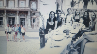 Betti La Rica (con la tuya contribuyente): revelan fotos del viaje a Madrid de la mujer de Adorni con "mamis del cole"