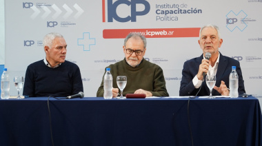 Alak y Cagliardi encabezaron una capacitación sobre las transformaciones del orden global