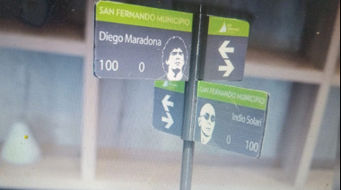 Una esquina mágica: un municipio del Conurbano tendrá Maradona y el Indio