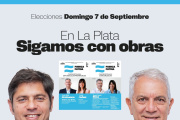 Fuerza  Patria presentó la boleta de Alak en La Plata: "Sigamos con obras"